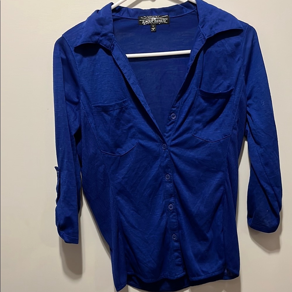 Royal Blue Women's Top